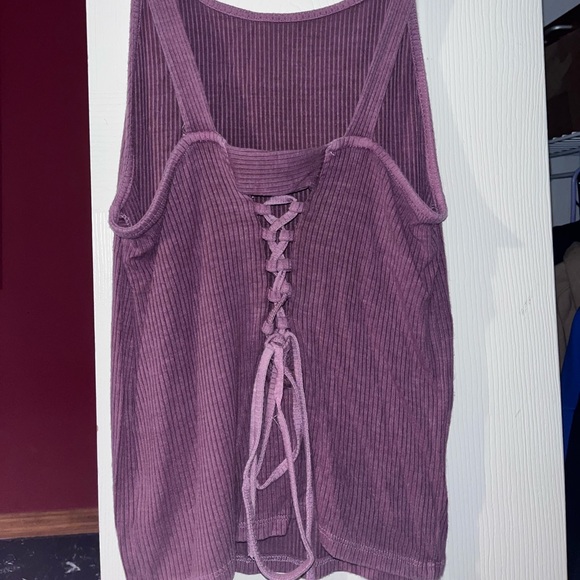 American Eagle Ribbed Tank Top SUPER COMFY - Picture 5 of 5